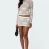 Saga Embroidered Sheer Mini Skirt -Default Template 2 Edikted loobook 09 05 202310447