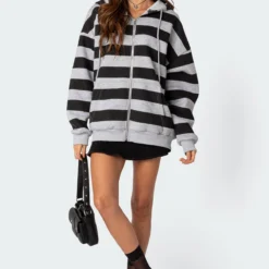 Front Page 11 Maritza Oversized Zip Up Hoodie