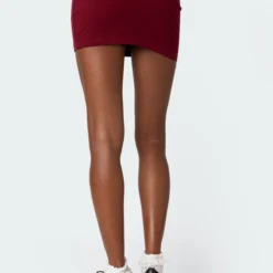 Seline Ribbon Trim Mini Skirt -Default Template 2 Edikted loobook 09 05 20239497