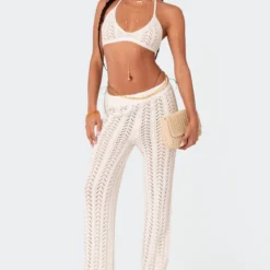 Hazel Crochet Pants