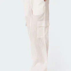 Lyric Linen Low Rise Cargo Pants -Default Template 2 Edikted lookbook 02 21 202314871