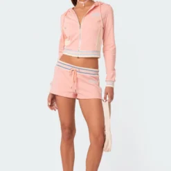 Sporty Zip Up Hoodie -Default Template 2 Edikted lookbook 03 09 2323431