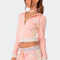 Sporty Zip Up Hoodie -Default Template 2 Edikted lookbook 03 09 2323500