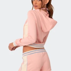 Sporty Zip Up Hoodie -Default Template 2 Edikted lookbook 03 09 2323570