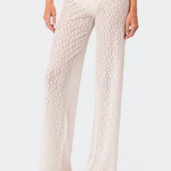 Starstruck Sheer Flared Pants -Default Template 2 Edikted lookbook 04 03 231909