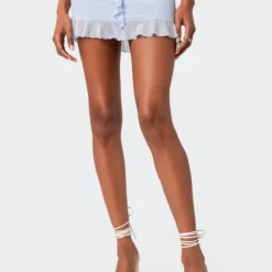Solange Ruffle Mesh Mini Skirt -Default Template 2 Edikted lookbook 04 03 232032