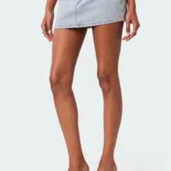 Chiara Denim Micro Skirt -Default Template 2 Edikted lookbook 04 03 2328495