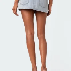 Chiara Denim Micro Skirt -Default Template 2 Edikted lookbook 04 03 2328506