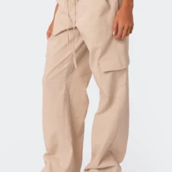 Lyric Linen Cargo Pants -Default Template 2 Edikted lookbook 04 25 20233793