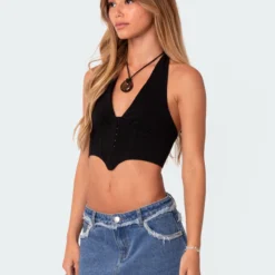 Delaney Woven Stretch Corset -Default Template 2 Edikted lookbook 04 25 20234225