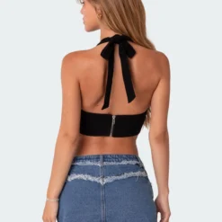 Delaney Woven Stretch Corset -Default Template 2 Edikted lookbook 04 25 20234235