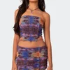 Florence Printed Mesh Tube Top -Default Template 2 Edikted lookbook 04 25 20235615