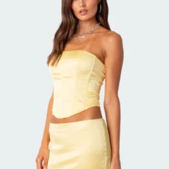 Gracelynn Satin Lace Up Corset -Default Template 2 Edikted lookbook 05 09 202311101 PhotoRoom PhotoRoom