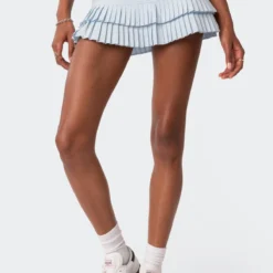Layered Pleat Micro Skort -Default Template 2 Edikted lookbook 05 09 202312060
