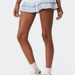 Layered Pleat Micro Skort -Default Template 2 Edikted lookbook 05 09 202312072