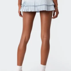 Layered Pleat Micro Skort -Default Template 2 Edikted lookbook 05 09 202312078