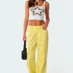 Xianna Nylon Cargo Pants -Default Template 2 Edikted lookbook 05 09 20239044