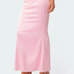 Brandi Back Slitted Satin Maxi Skirt -Default Template 2 Edikted lookbook 05 09 20239990