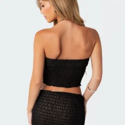 Oakley Sheer Textured Tube Top -Default Template 2 Edikted lookbook 06 27 202314852