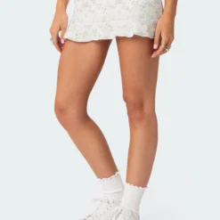 Daydream Printed Waffle Mini Skort -Default Template 2 Edikted lookbook 06 27 202315523