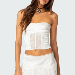 Lex Satin & Lace Corset