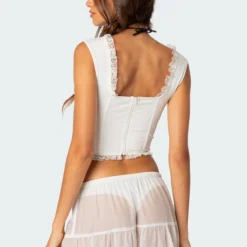 Button Front Lacey Corset -Default Template 2 Edikted lookbook 07 11 20233749