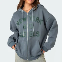New York Angels Oversized Hoodie