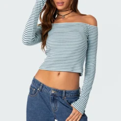 Canary Ribbed Top