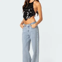 Caelia Sequin Open Back Top -Default Template 2 Edikted lookbook 09 06 202312941