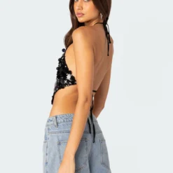 Caelia Sequin Open Back Top -Default Template 2 Edikted lookbook 09 06 202312963