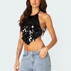 Caelia Sequin Open Back Top -Default Template 2 Edikted lookbook 09 06 202312975