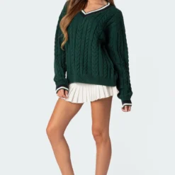 Amoret Cable Knit Sweater -Default Template 2 Edikted lookbook 09 06 202313774