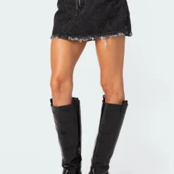 Scarlett Washed Denim Mini Skirt -Default Template 2 Edikted lookbook 09 06 202314811