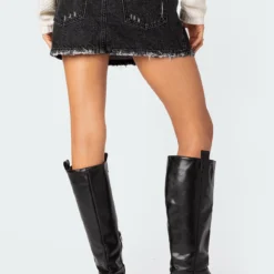 Scarlett Washed Denim Mini Skirt -Default Template 2 Edikted lookbook 09 06 202314825