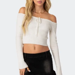 Dawna Tie Front Knit Top